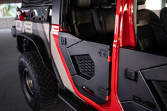 DV8 Offroad Half Doors - Rear Set 18-22 Jeep Wrangler JL/JT Spec Series