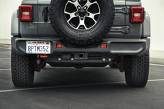 DV8 Offroad Rear Diff Skid Plate for Dana 44  2020-2023 Jeep Wrangler JL (3.0L Diesel)