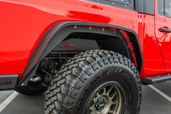 DV8 Offroad Jeep Gladiator Rear Inner Fenders - Black