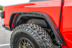 DV8 Offroad Jeep Gladiator Rear Inner Fenders - Black