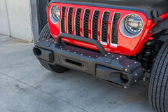 DV8 Offroad Winch Ready Front Bumper with Bull Bar Jeep JL & JT