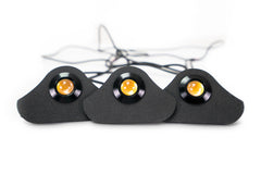 DV8 Offroad Grill Amber Marker Lights 2018-2023 Jeep JL