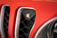 DV8 Offroad Grill Amber Marker Lights 2018-2023 Jeep JL