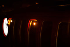 DV8 Offroad Grill Amber Marker Lights 2018-2023 Jeep JL