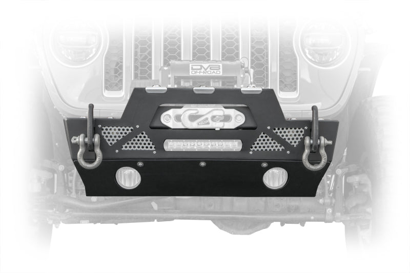 DV8 Offroad Front Modular Bumper  2018-2023 Jeep JL & 2020-2023 JT