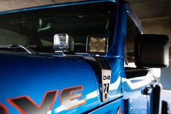 DV8 Offroad Dual Pod Light Mounts 2020-2023 Jeep JL 392 & JT Mojave Edition