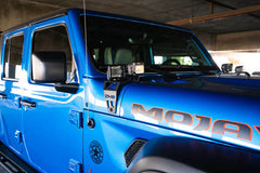 DV8 Offroad Dual Pod Light Mounts 2020-2023 Jeep JL 392 & JT Mojave Edition