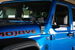 DV8 Offroad Dual Pod Light Mounts 2020-2023 Jeep JL 392 & JT Mojave Edition