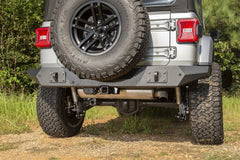 Rugged Ridge Spartan Rear Bumper Full Width 2018+ Jeep Wrangler JL