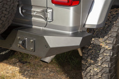 Rugged Ridge Spartan Rear Bumper Full Width 2018+ Jeep Wrangler JL