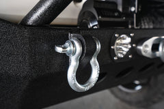 DV8 Offroad FS-8 Mid Length Steel Front Bumper with LED Lights