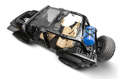 Rugged Ridge Eclipse Sun Shade Black Front 18-23 Jeep Wrangler JLU/JT