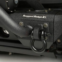 Rugged Ridge Black 9500lb 3/4in D-Ring Shackle