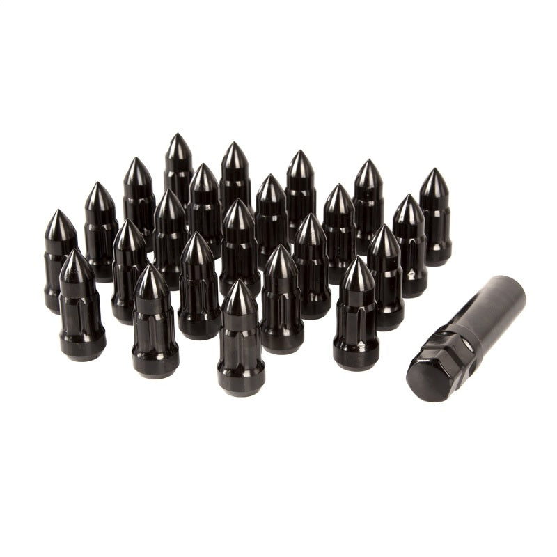Rugged Ridge Lug Nut Bullet Style Black 1/2-20
