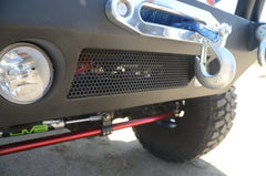 DV8 Offroad FS-14 Mid Length Steel Front Bumper with Fog Lights & LED Lights