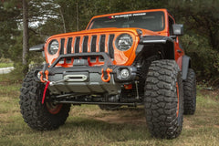 Rugged Ridge Venator Stubby Front Bumper with Overrider Bar 18-23 Jeep Wrangler/Gladiator (JL/JT)