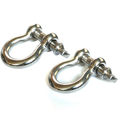 Rugged Ridge Stainless Steel 7/8in D-ring Shackles