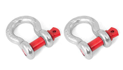 Rugged Ridge 5/8in D-ring Shackle Set