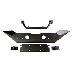 Rugged Ridge Spartan Front Bumper with HCE and Over-rider Hoop 18-23 Jeep Wrangler JL