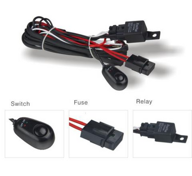 DV8 Offroad Wiring Harness with Relay & Switch
