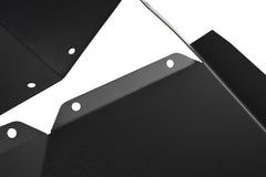 Rugged Ridge Inner Front Fender Liners  Aluminum Black
