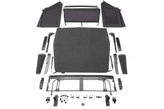 Rugged Ridge Voyager Soft Top with Tinted Windows; Black Diamond Cloth  JL 2-Door