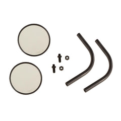 Rugged Ridge Round Trail Mirror Kit 2018-2023 Jeep Wrangler JL/JT