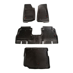 Rugged Ridge All-Terrain Front/Rear/Cargo Floor Mats Jeep JL