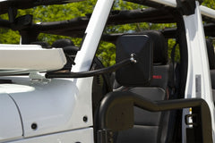 Rugged Ridge Rectangular Trail Mirror  18-23 Jeep Wrangler JL/JT