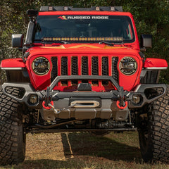 Rugged Ridge Venator Front Bumper Overrider Bar 18-23 JL/JT
