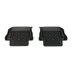 Rugged Ridge Floor Liner Kit- Black Front & Rear JL 2Dr