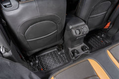 Rugged Ridge Floor Liner Kit- Black Front & Rear JL 2Dr