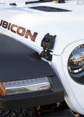 Rugged Ridge Textured Black Hood Catches 2018-2023 Jeep Wrangler JL / Gladiator