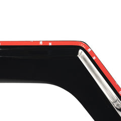 Rugged Ridge Window Visors Matte Black 2018-2023 Jeep Wrangler JLU/JT