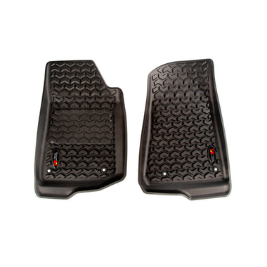 Rugged Ridge All-Terrain Floor Liners Front Row 2018-2023 Jeep Wrangler JL / JT