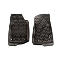 Rugged Ridge Floor Liner Kit Black F/R/Full Cargo 18-23 Jeep Wrangler JL 2Dr