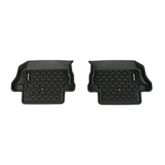 Rugged Ridge Floor Liner Kit Black F/R/Full Cargo 18-23 Jeep Wrangler JL 2Dr
