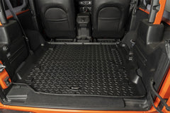 Rugged Ridge Floor Liner Kit Black F/R/Full Cargo 18-23 Jeep Wrangler JL 2Dr