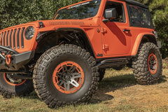 Rugged Ridge RRC Rocker Guards 18-23 Jeep Wrangler JL 2 Door