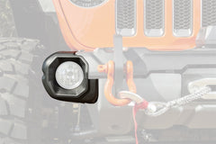 Rugged Ridge Venator Front Bumper Stubby Ends - Black  Jeep 18-23 Wrangler JL/20-23 Gladiator