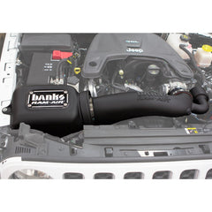 Banks Power Ram-Air Intake System Dry Filter 18-23 Jeep 3.6L Wrangler JL