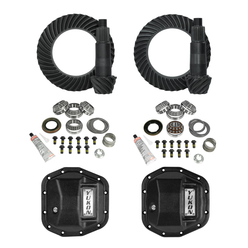 Yukon Stage 2 Re-Gear Kit with D44 Front & Rear Covers - 5.13 Ratio | YGK069STG2