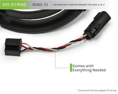 DV8 Offroad 7in Headlights Adapter Kit