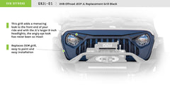 DV8 Offroad Angry Grill Jeep JL / Gladiator