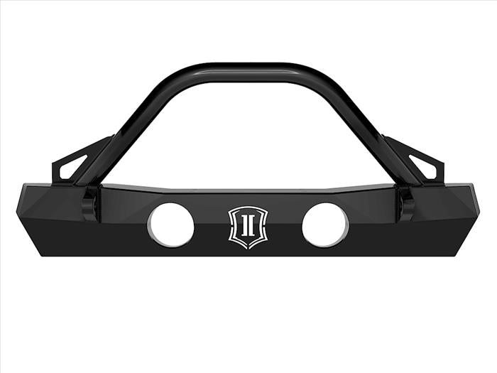 ICON Pro Series Front Bumper with Bar & Tabs