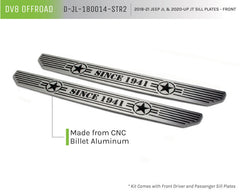 DV8 Offroad 2018-2023 Jeep JL Front Sill Plates