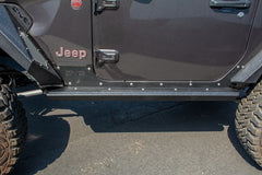 DV8 Offroad Frame Mounted Sliders Jeep JL 2-door