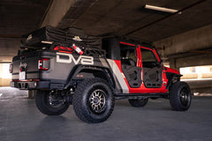 DV8 Offroad Half Doors - Rear Set 18-22 Jeep Wrangler JL/JT Spec Series