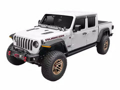 Rugged Ridge Arcus Front Bumper Set with Overrider 18-20 Jeep Wrangler JL/JT