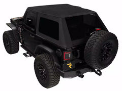 Rugged Ridge Voyager Soft Top with Tinted Windows; Black Diamond Cloth  JL 2-Door